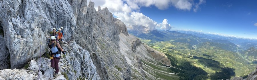 Via Ferrata Santner Pass